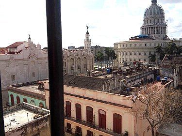 Vistas al Capitolio desde el balcon