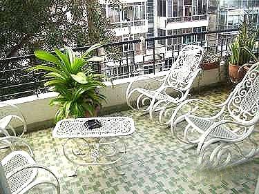 Magnifica terraza con vistas del apartamento de Marisabel