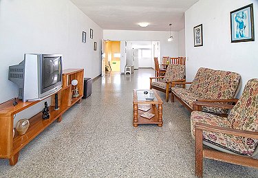 Salon estar del apartamento de Cristina