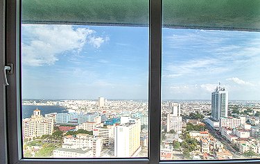 Vistas desde apartamento de Cristina al Hotel Nacional