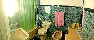 Apartamento mediano - baño