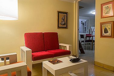 Sala de estar del apartamento